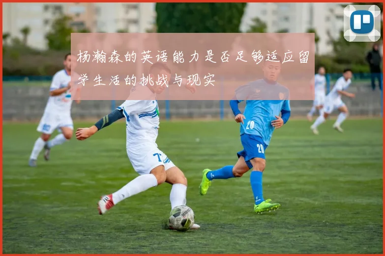 杨瀚森的英语能力是否足够适应留学生活的挑战与现实